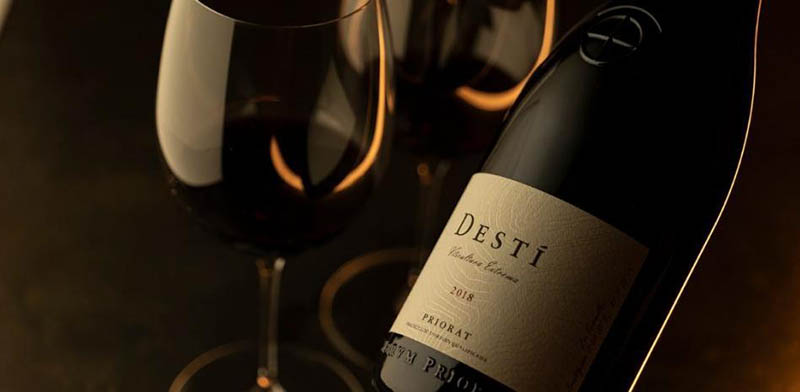 El vino Destí 2018 de Merum Priorati ha sido galardonado como el Cuarto mejor Vino del Mundo